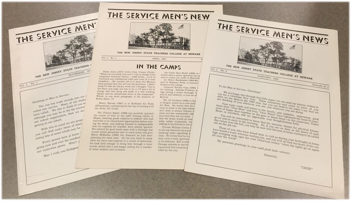 Photo of Magazine Issues of The Service Men’s News